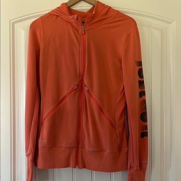 Nike Women's Orange Jacket - Picture 1 of 4